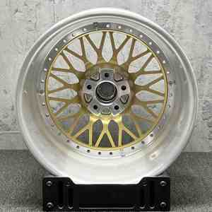 Jantes en alliage forgées 3 pièces style Bku RS 5x108 pour Ferrari F355 F512 F40 F50 360 Modena 308 348 328 <span class=keywords><strong>456</strong></span> <span class=keywords><strong>GTB</strong></span> 18 19 pouces, design maillé - Product Image 4