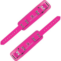 Sangles de cheville professionnelles en cuir pour machine à poulies – Sangles de cheville de haute qualité pour entraînement de force à domicile