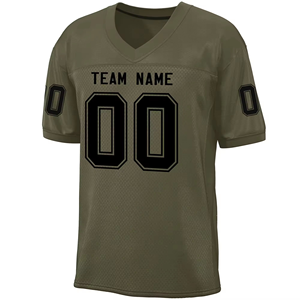 เสื้อฟุตบอลอเมริกันแบบปรับแต่งได้ ไซส์พลัสไซส์ สำหรับผู้ชาย หลายสี ระบายอากาศได้ดี แห้งเร็ว น้ำหนักเบา ป้องกันแบคทีเรีย แบบซับลิเมชั่น - Product Image 2