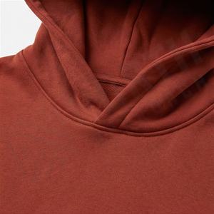 Sweat à capuche en molleton de coton de qualité supérieure, imprimé et brodé sur mesure, coupe oversize, écologique, style streetwear décontracté pour l'hiver - Product Image 4