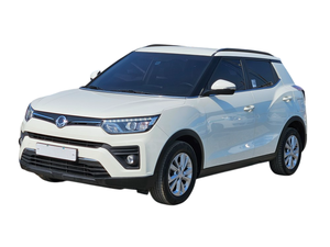 SsangYong Tivoli SUV d'occasion, extérieur blanc, automatique, turbo 1.5L essence, voiture coréenne d'occasion avec sièges en cuir et caméra de recul - Product Image 1