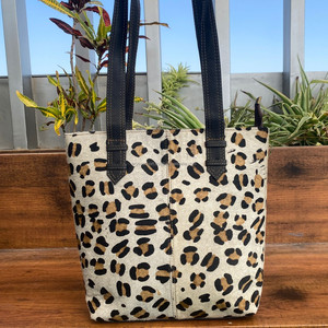 Sacs fourre-tout en cuir recyclé imprimé animal personnalisé de qualité OEM sac à main de fabricant de créateur de luxe et sac à main en cuir coloré pour femmes - Product Image 3