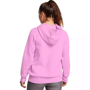 Hot Sale New Arrival Solid Color Breathable Winter Women Hooide Wholesale Custom Logo Front <b>Pink</b> <b>Hoodies</b> - Product Image 5
