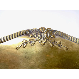 Superior Quality Silver Brass Made Tray And Platters Unique Design Tableware Food Snacks Serving Tray For Hot Sale Supplies - Product Image 5