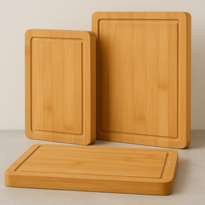 Heavy Duty Acacia Wood Cutting Board Large Size Wooden Chopping Board for <b>Kitchen</b> Meat Vegetable Durable Food Prep - Product Image 2