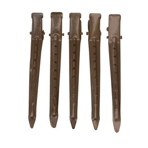 Pinzas de Metal para el Cabello de Grado Quirúrgico, Pinzas de Aluminio para Salón de Belleza y Hogar, Pinzas de Metal Plateadas para el Cabello para Niñas - Product Image 6
