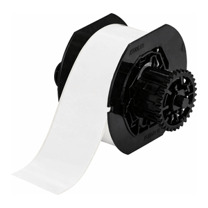 Cinta de Etiquetas de Vinilo Brady B30, Resistente a la Intemperie, para Etiquetar Equipos en Interiores y Exteriores - Product Image 1