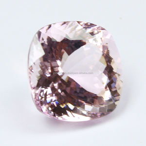 Coussin Morganite rose le plus vendu coupe à facettes fait à la main en argent/or fabrication de bijoux pierres précieuses de naissance vente en gros - Product Image 6