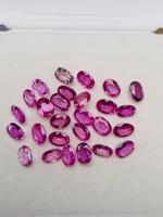 Natürlicher Rosa Saphir Ovaler Schliff 30 Karat Premium-Qualität IGI-Zertifizierte Edelsteine für Schmuckherstellung Paketkollektion
