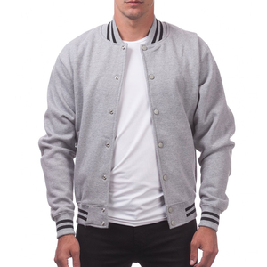 Custom Embroidery Patches Geometric Stand High Street Plus Size Unisex Wool Varsity <b>Jackets</b> Breathable Windproof <b>Fleece</b> <b>Lining</b> - Product Image 1