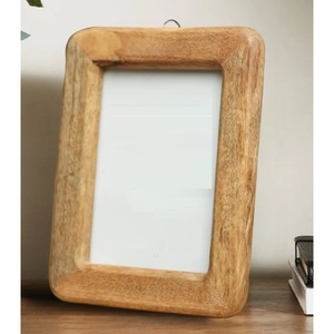 Wholesale Handcrafted Geometric Wooden Photo <b>Frame</b> Modern Rustic Solid Wood Picture <b>Frame</b> for Tabletop & <b>Wall</b> Bulk - Product Image 3
