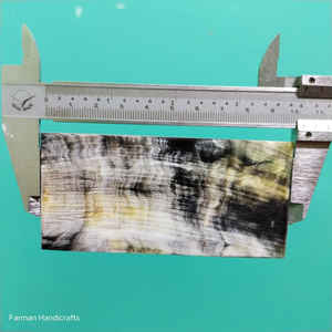 Plato Decorativo de Cuerno Blanco Hecho a Mano, Plato Natural para Servir y Exhibir a Precio Económico - Product Image 4