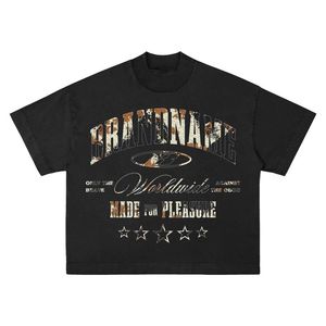 Camiseta de Manga Corta para Hombre, Estilo Hip Hop, 100% Algodón, Corte Regular, Tejido Ecológico de Secado Rápido, Última Moda 2026, Personalizable - Product Image 4