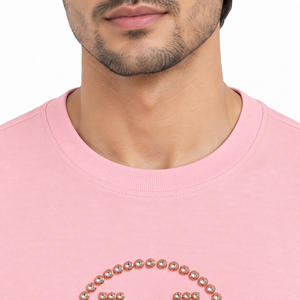Camiseta de Algodón 220 GSM Jersey Cuello Redondo Transpirable Corte Holgado Manga Corta Estilo Vintage Casual Streetwear Moda Moderna - Product Image 3
