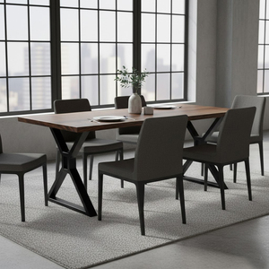 28" Furniture <b>Legs</b> Hollow X-Shaped Table <b>Legs</b>, Metal Table <b>Legs</b> Set of 2, 440Lbs Load Capacity DIY Coffee Table EDPTBL027 - Product Image 1