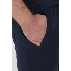 เสื้อยืดคอกลมผ้าคอตตอนและกางเกงขาสั้นสำหรับผู้ชายชุดวอร์ม2ชิ้นสำหรับใส่ได้ทั้งชายและ100% ใส่ได้ทั้งชายและหญิงชุดเสื้อผ้าลำลองเซตคู่โลโก้ออกแบบได้ตามต้องการ - Product Image 4