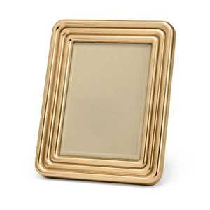 Modern Twisted Rope Metal Picture <b>Frame</b> Gold Tabletop Photo <b>Frame</b> Wholesale Custom Brass Plated Desk Display <b>Frame</b> - Product Image 5
