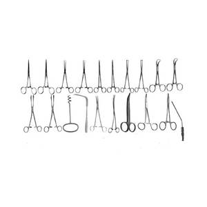 Kit d'instruments chirurgicaux pour hystérectomie et chirurgie abdominale, 62 pièces, en acier inoxydable, instruments chirurgicaux vaginaux et abdominaux durables pour - Product Image 3