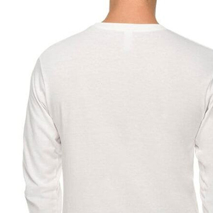Camiseta de Manga Larga para Hombre, Duradera, de Poliéster/Algodón, Transpirable, de Secado Rápido, de Alta Calidad, Lisa, de Color Sólido - Product Image 6