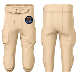 Pantalon de football américain personnalisé, sublimation, imperméable, écologique, 100% polyester, respirant, couleur unie, séchage rapide, best-seller - Product Image 2