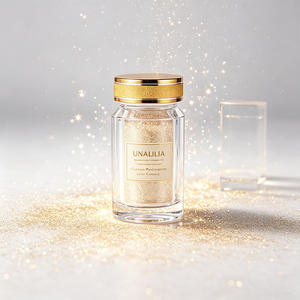 Bouteilles en acrylique transparentes de luxe rechargeables pour le stockage et l'emballage de médicaments, capsules, pilules, poudres, vitamines et comprimés - Product Image 3