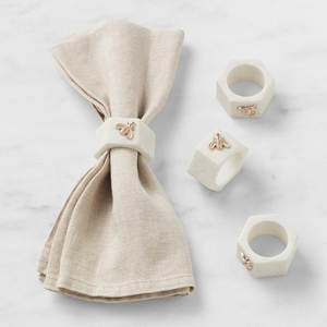 Anneaux de serviette en marbre gris élégants, losanges en marbre, les plus vendus, fabrication au prix le plus bas - Product Image 2