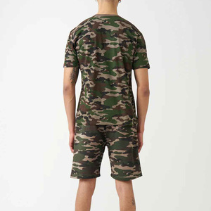 Custom Men Summer Sets Wholesale OEM Manufacturer Supplier Cotton T Shirt Shorts Set Private Label Bulk Production - Product Image 6