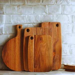 Planche à découper carrée pour fruits et légumes / Planche à découper pour boucherie, design fabuleux, planche à découper en bois - Product Image 4