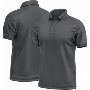 Polo de Algodón Premium para Hombre, Corte Ajustado, Ropa Casual, Polo Deportivo Transpirable para Hombre y Mujer, Secado Rápido, Top Informal - Product Image 1