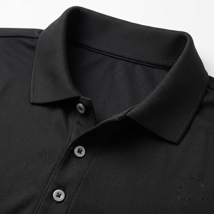 Polo de travail unisexe en maille unie, personnalisable OEM/ODM, à faible MOQ, écologique, séchage rapide, pour le golf - Product Image 3