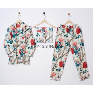 Conjuntos de Pijamas de Algodón de Alta Calidad para Mujer, Suministro Directo de Fábrica, Ropa de Dormir para Hombre al por Mayor - Product Image 6