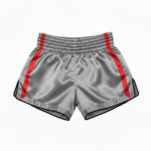 Shorts de Muay Thai de Alta Calidad para Entrenamiento y Competencia, Tela Satén Transpirable, Totalmente Sublimados - Product Image 2