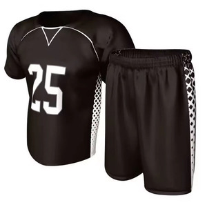 Ensemble de shorts de basket-ball personnalisés pour hommes, noir, impression par sublimation, polyester respirant, uniforme, vêtements de sport pour adultes - Product Image 3