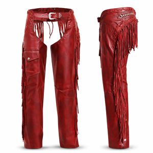 Polainas Completas de Equitación de Calidad Prémium con Chinks en Cuero Genuino de Vaca Se Acepta Personalización en Color y Tallas - Product Image 2