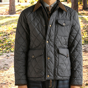 Chaqueta Clásica de Invierno para Hombre, Tejida, Impermeable, Transpirable, Acolchada, Estilo Safari, con Cierre, Resistente al Viento, Térmica y Gruesa - Product Image 3