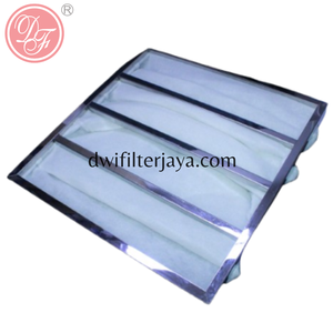 Filtre à poche en fibre synthétique de qualité moyenne pour salle blanche, neuf, pour climatiseur AHU de construction - Product Image 5