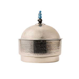 Juego de cacerolas redondas de madera con diseño personalizado, incluye olla caliente de metal portátil de acero inoxidable - Product Image 6