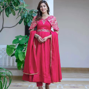 บอลลีวู้ดชุดปาร์ตี้สุดเซ็กซี่ดีไซน์แบบลำลองสำหรับสาวๆและเจ้าสาว - Product Image 4