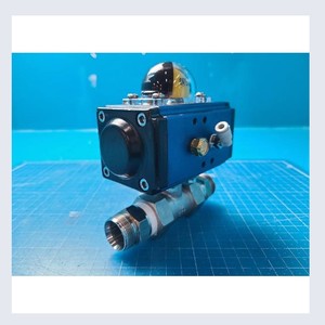Vanne à boisseau sphérique WONIK IPS MAHA 1 de haute pureté, utilisée comme pièce détachée pour équipement semi-conducteur d'occasion - Product Image 2