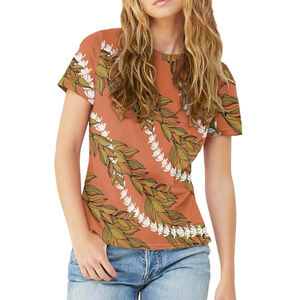 Camisetas de Manga Corta Lisas para Mujer, Impresión por Sublimación, Alta Calidad, Precio al por Mayor, Económicas, con Personalización - Product Image 2