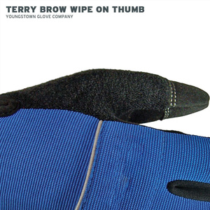 Premium Quality Synthetic Leather Mechanic Gloves Heavy Duty Heat Resistant Soft and Comfortable Hand Safety Gloves Custom Logo - Product Image 3