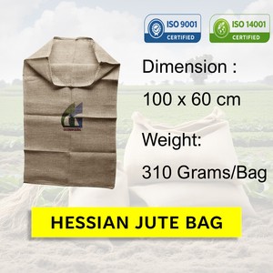 Sacos de Yute de 100 x 60 cm, 310 g, Nuevos, Capacidad de 50 kg, Sacos de Arpillera para Empaque, Fabricante Mayorista Goodman Global Bangladesh - Product Image 2