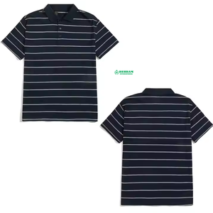 Polo décontracté pour homme, nouvelle conception, logo personnalisé sur le devant, 210 GSN, couleur unie, manches courtes, respirant, tricoté, qualité supérieure - Product Image 3