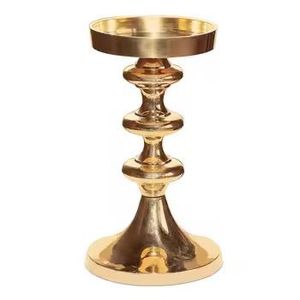 Natural <b>Wooden</b> Tea Light Candle Holder Stand Set Sculptural Chalice Shape Wood <b>Candlestick</b> Nordic Dining Table Centerpiece - Product Image 3