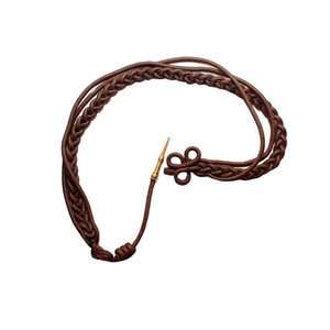 Cordon d'épaule en coton 100% pour robe, avec embouts en laiton argenté, personnalisé, de haute qualité - Product Image 3