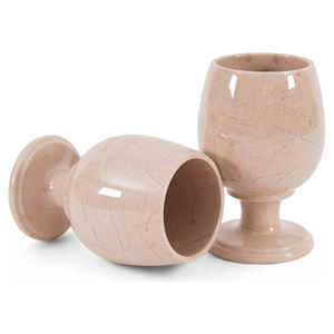 Copas de Vino de Mármol Ónix Natural, Losa Grande de Piedra, Calidad Artesanal, Lujo Elegante, Ecológicas, para Uso en Cocina, Logotipo Personalizado - Product Image 6