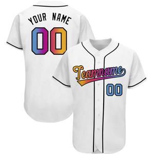 2025 Custom Sportswear Streetwear Training Wear Plain Baseball Softball Jerseys Sublimated Printing Soft <b>Polyester</b> <b>Shirts</b> - Product Image 3