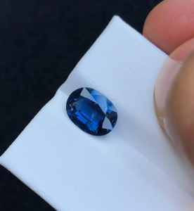 Pierre précieuse naturelle en tourmaline, forme ovale 5x4 mm, belle couleur et excellente qualité, pierres précieuses en vrac, 6 pièces. - Product Image 2