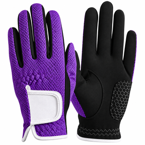 Guantes de Golf de Cuero Genuino de Alta Calidad, Transpirables y Antideslizantes, con Logotipo Personalizado en la Correa, para Hombre y Mujer, en Oferta - Product Image 6