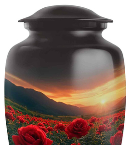 Wholesale Metal Cremation Urns for Adult Human Ashes Modern Design Funeral Supplies Casket <b>Memorial</b> <b>Keepsake</b> - Product Image 3
